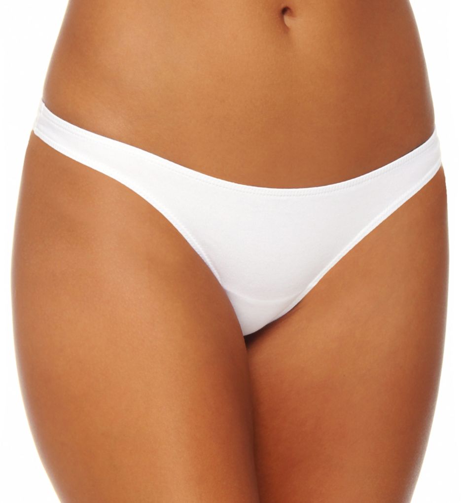 White Cotton Bikini 43