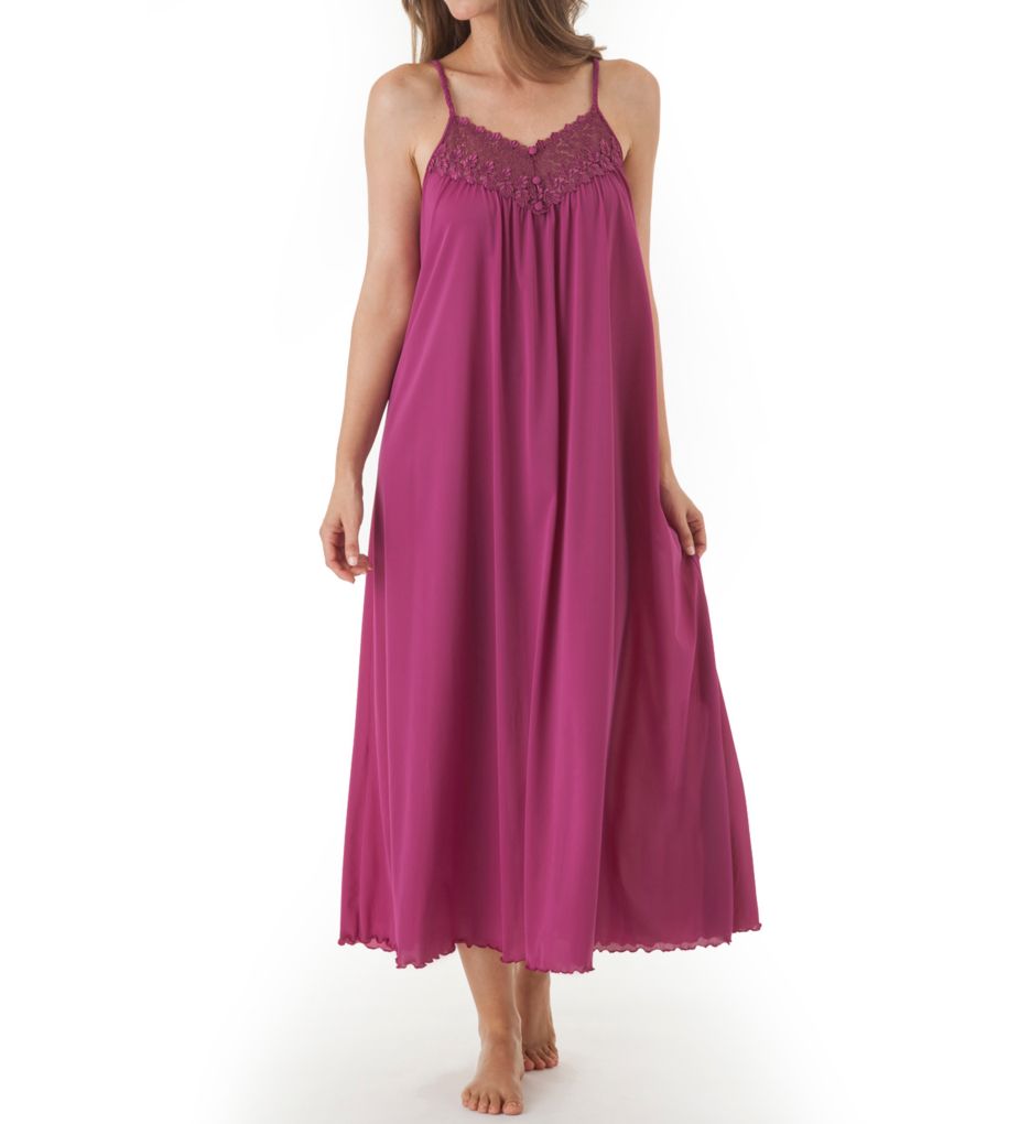 long sleeveless gown