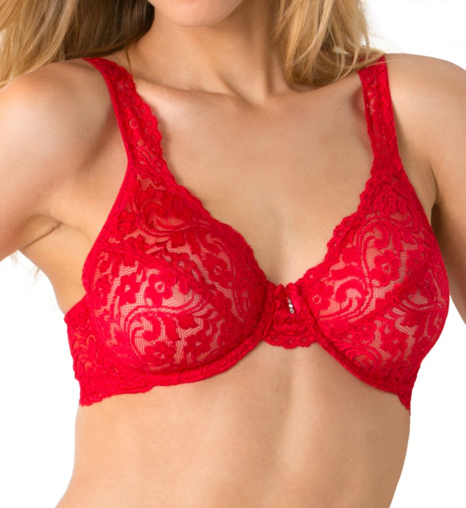 Smart And Sexy 85045 Lace Unlined Underwire Bra 