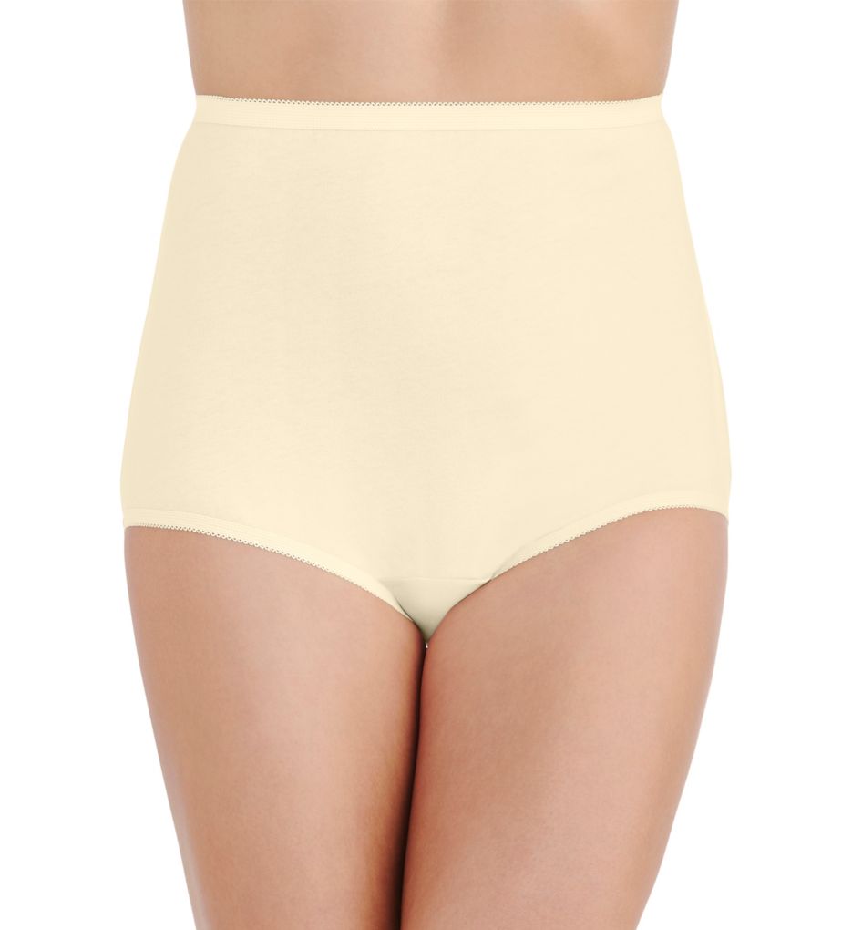 Culotte Vanity Fair En Dentelle - Taille 7, Couleur Fauve (beige) - Neuf Avec étiquettes