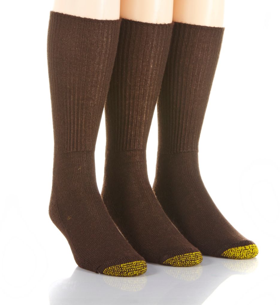 Gold Toe 2057S Fluffies Casual Crew Socks - 3 Pack | eBay